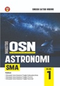 Image of Maestro OSN Astronomi SMA Volume 1